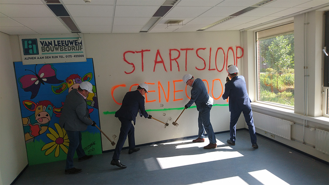 Start sloop Coenecoop College Boskoop